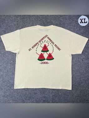 Vintage St. Joseph’s Hospital Picnic Tee Shirt
